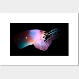 Brushed Galaxy Posters and Art